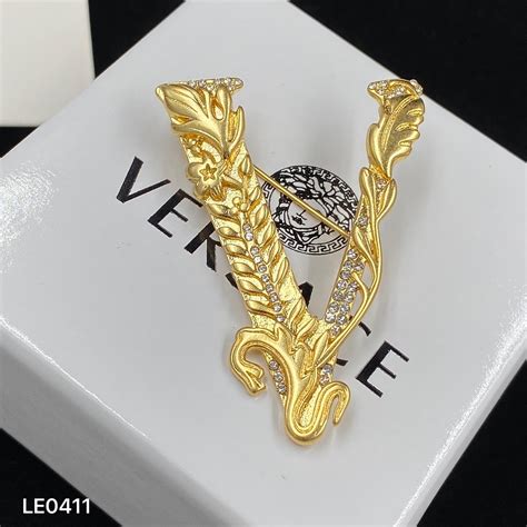 fake versace brooch